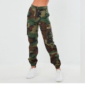 Missguided Camo Cargo Pants